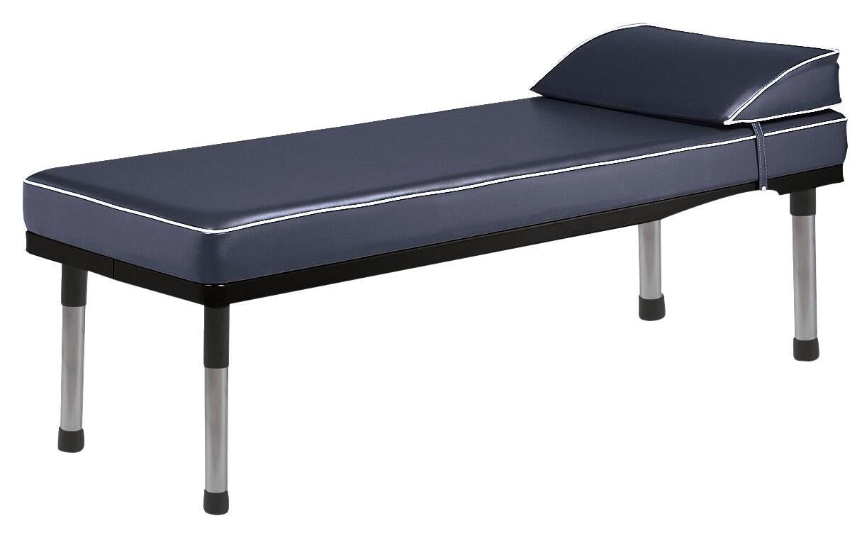 Classroom Select Royal Seating Recovery Lounge, Adjustable Height, 26 x 72 Inches, Detachable Pillow, Navy Blue 1503646
